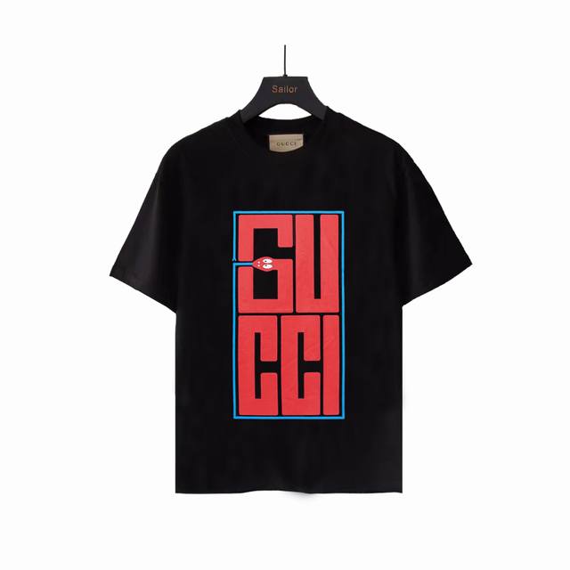 Actual details + size chart Gucci Snake Logo printed short sleeves Made of custo