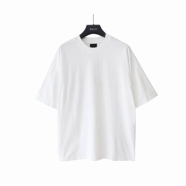 Actual details + size chart Balenciaga back bat logo print short sleeves Importe