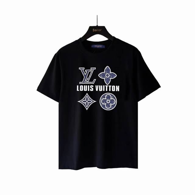 Actual details + size chart Louis Vuitton three flower letters silicone iron sho