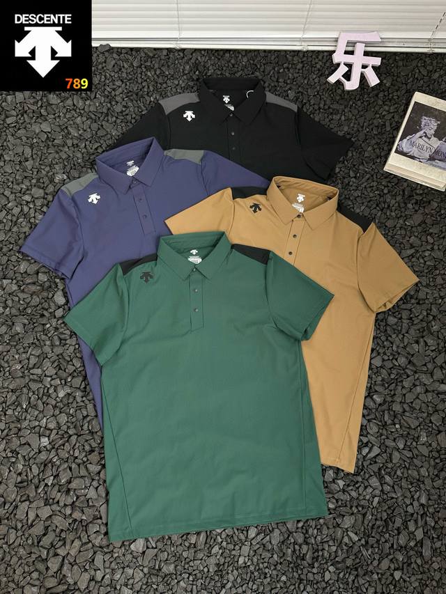 Descente Business Commuter Outdoor Sports Leisure Fashion All-match Quick-drying