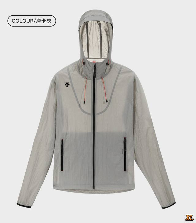 Descente exclusive real shot of the new summer high-quality sun protection cloth