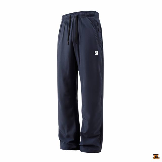 Fila exclusive real shot of the new summer high-quality straight pants trousers