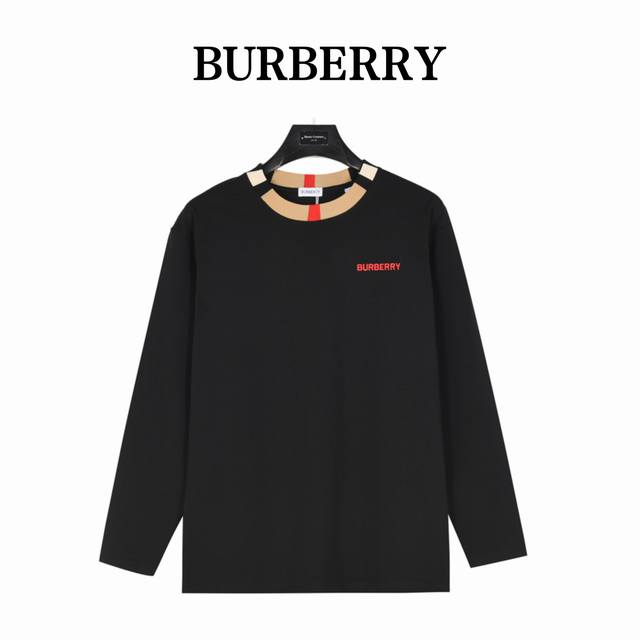 Burberry collar ribbon splicing long sleeve is made of customized fabric. Add Du