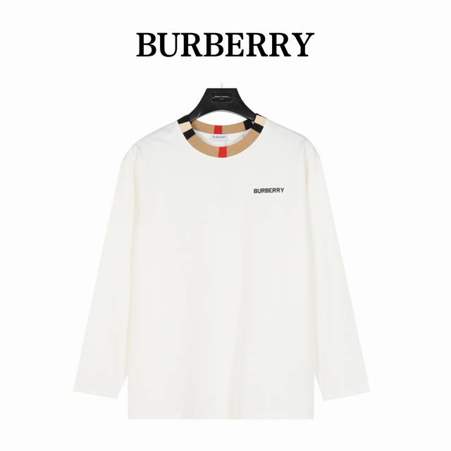 Burberry collar ribbon splicing long sleeve is made of customized fabric. Add Du