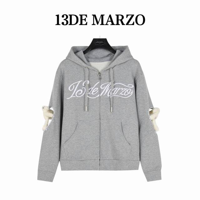 13Demarzo Drawstring Heart Zipper Sports Suit 13Demarzo adds fun to your daily l