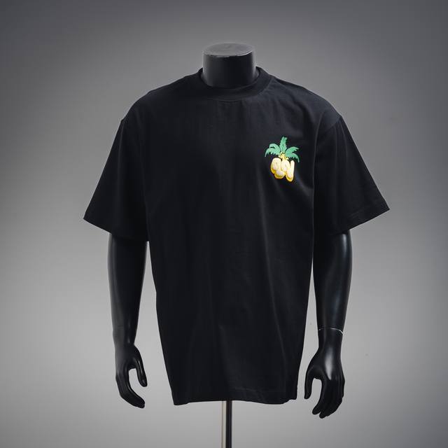 Louis Vuitton 25Ss Coconut Tree Logo Foam Print Short Sleeves Purchased the orig