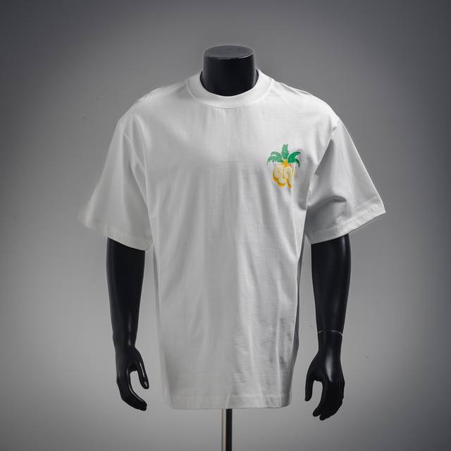 Louis Vuitton 25Ss Coconut Tree Logo Foam Print Short Sleeves Purchased the orig