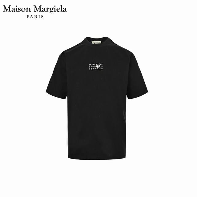 Maison Martin Margiela 25Ss imported glued short-sleeved T-shirt Made of custom-