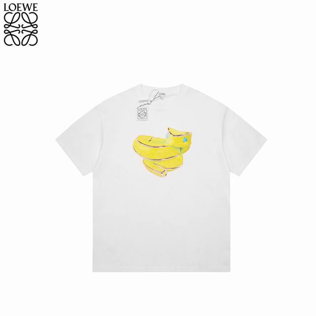 Loewe 25Ss Year of the Snake Limited Edition Printed Embroidered Short-Sleeved T