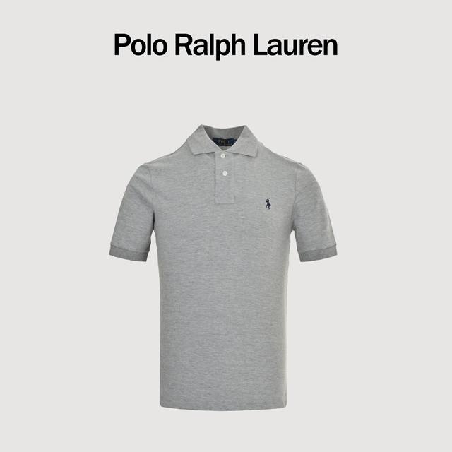 Ralph Lauren 25Ss Pony Logo Embroidered Polo Short Sleeves Cotton Piqu