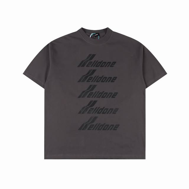 We11Done Classic data style classic bullet screen letter printing couple short-s