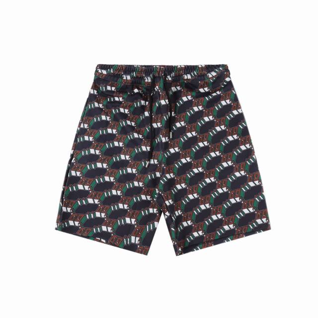 Gucci Gg full print shorts The printing uses Japanese imported pearl paste, firs