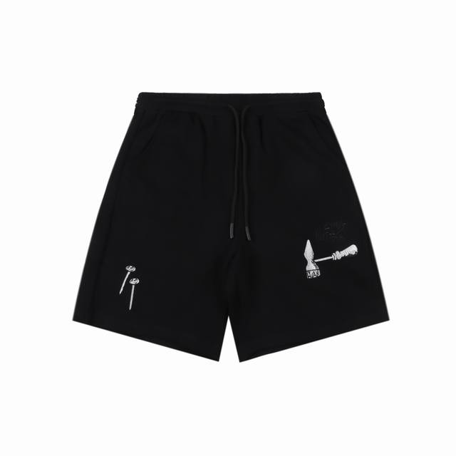 Louis Vuitton 24Ss embroidery hammer tool shorts The number of embroidery needle
