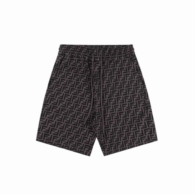 Fendi Fendi full-print double F old flower element shorts Low-key luxury, Fd cla