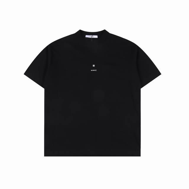 Givenchy 25Ss short-sleeved T-shirt with small logo embroidery on the chest The
