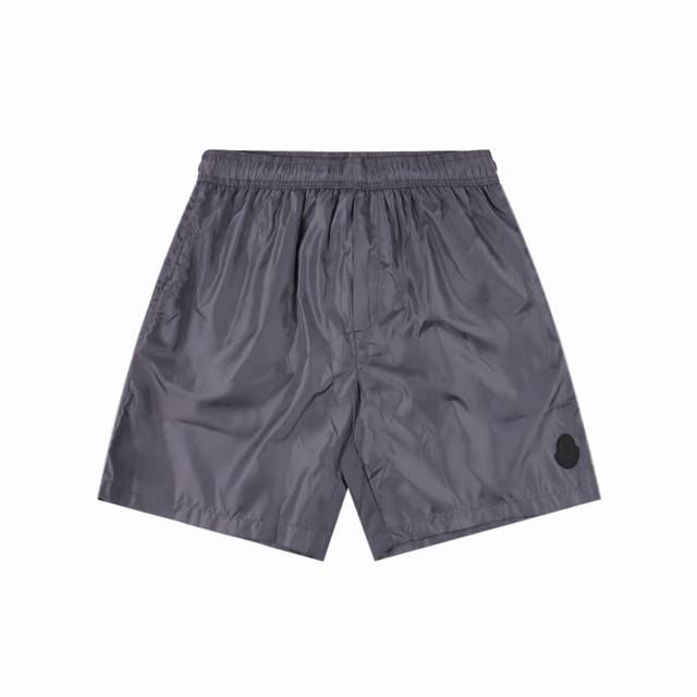 Moncler 25Ss Side Reflective Logo Print Shorts Made of quick-drying nylon woven
