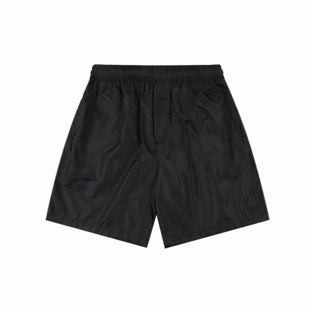 Moncler 25Ss Side Reflective Logo Print Shorts Made of quick-drying nylon woven