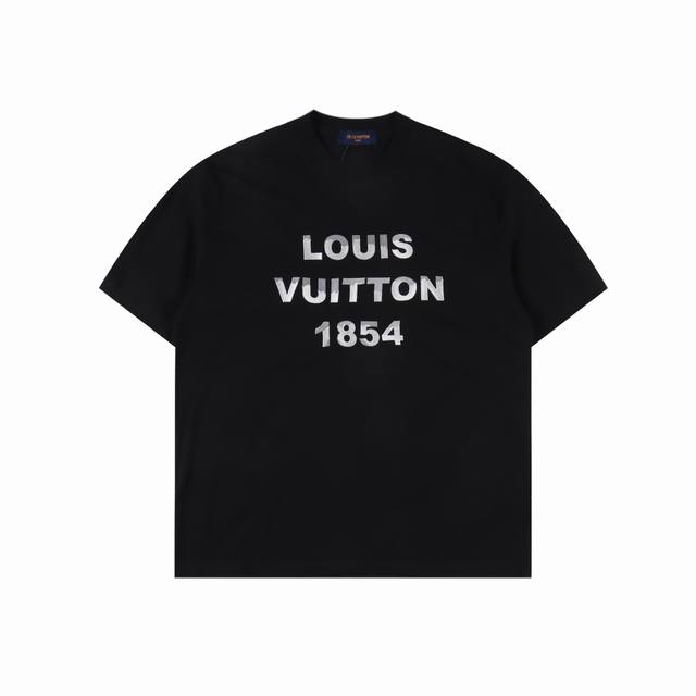 Louis Vuitton classic hand-painted tatami embroidery short sleeves Size: Xs-Xl