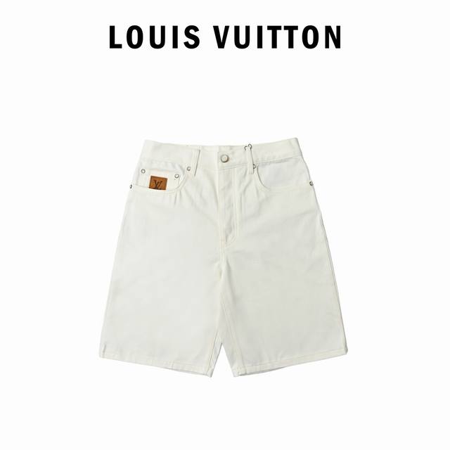 Louis Vuitton 25Ss Pocket Logo Denim Shorts Original 9 Purchased and developed,