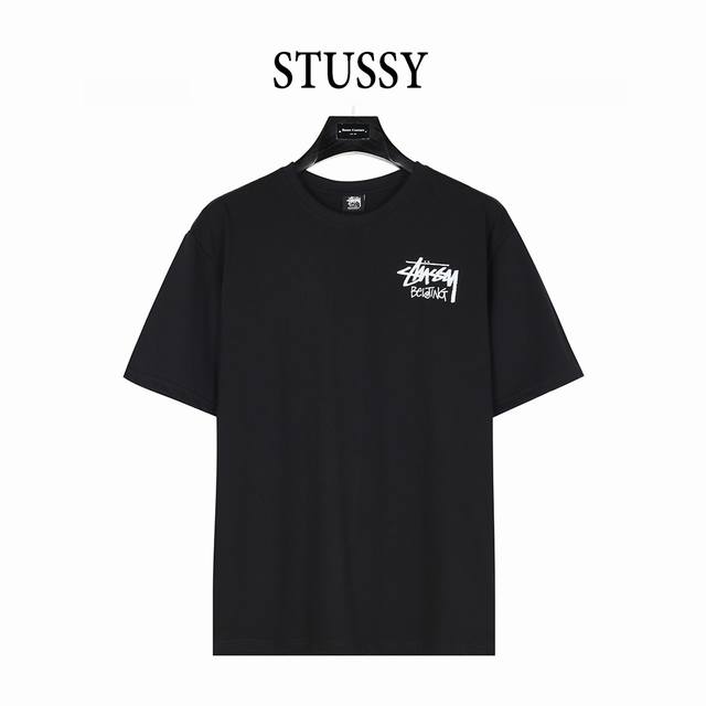 Stussy 25Ss classic city limited print short-sleeved T-shirt Stussy city series,