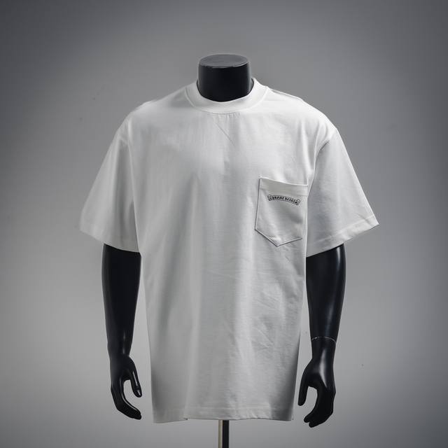 Chrome Hearts 25Ss short-sleeved T-shirt with Sanskrit on the back Loose fit hig