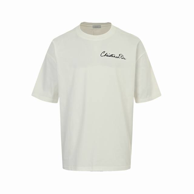Dior 25Ss Signature 1947 Printed Short Sleeves The fabric is made of customized