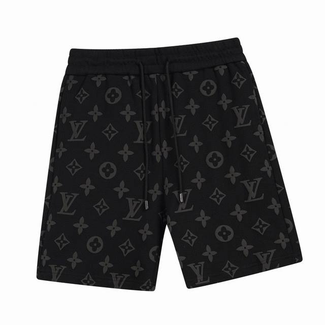 Louis Vuitton New summer style, old flower foam print casual shorts, high breath