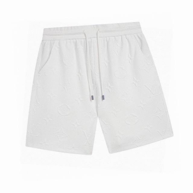Louis Vuitton summer new embossed letter casual shorts, monogram full print jacq
