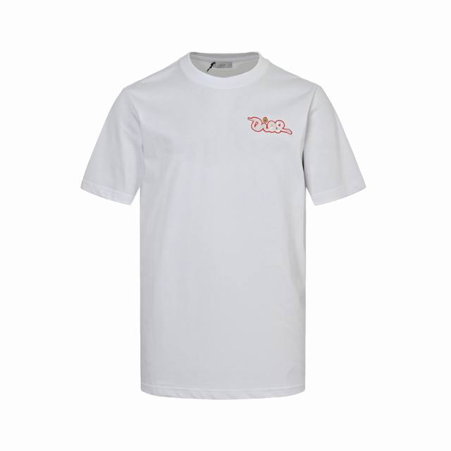 Dior 25Ss Year of the Snake Limited Edition Embroidered Short Sleeve Original ve
