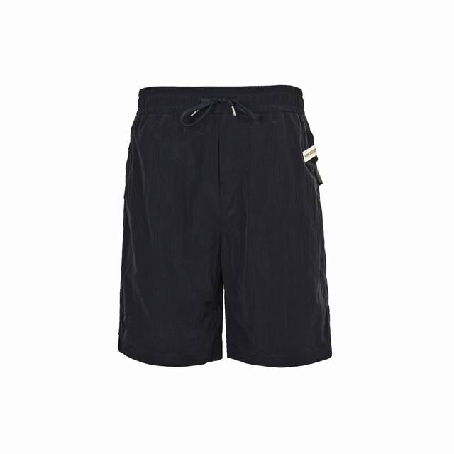 Balenciaga Woven Logo Letter Print Shorts The fabric is made of custom beach wov