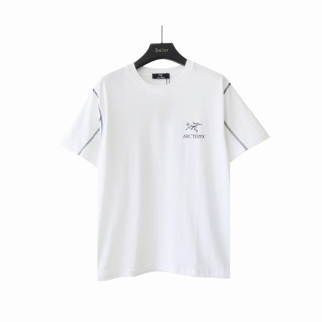 Actual shot details + size chart Arctery'x System A Season 1 Logo T-shirt short