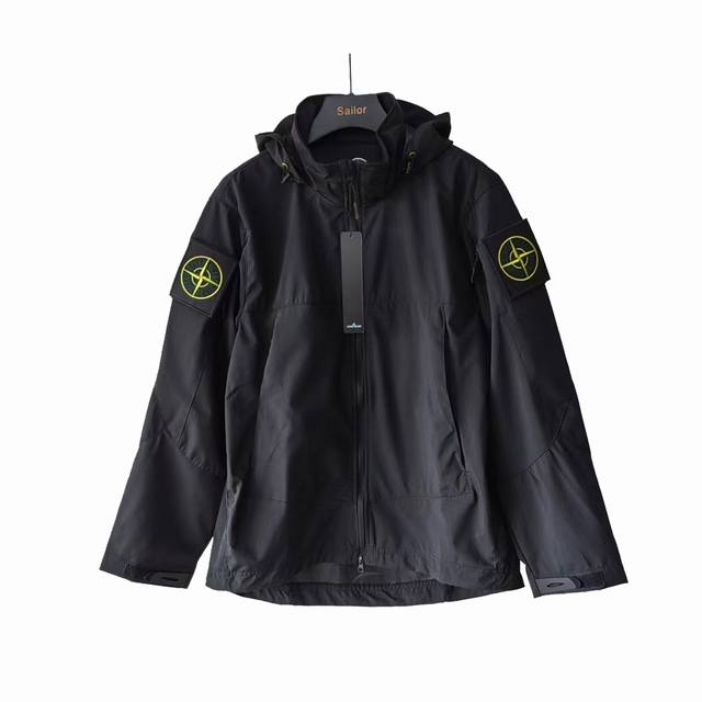 Actual details + size chart Stone Island outdoor functional jacket Dark function