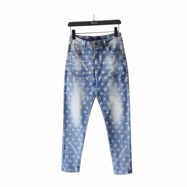 Actual details + size chart Louis Vuitton & Supreme monogram classic joint serie