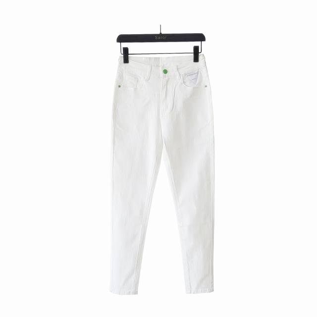 Actual details + size chart Bottegaveneta & Bv classic green triangle jeans late