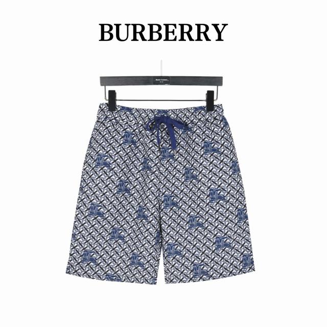 Burberry full print warhorse shorts A brand new aesthetic inspiration and fun de