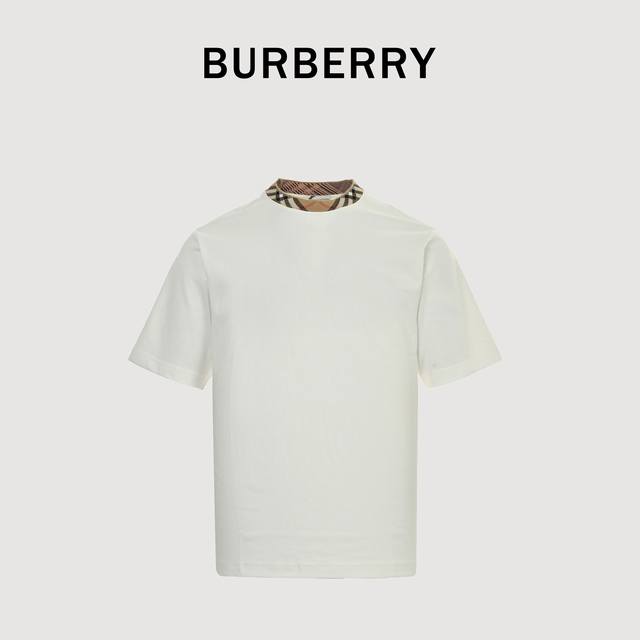 Burberry Bbr Warhorse Check Cotton Short Sleeve T-shirt Completely matched mater