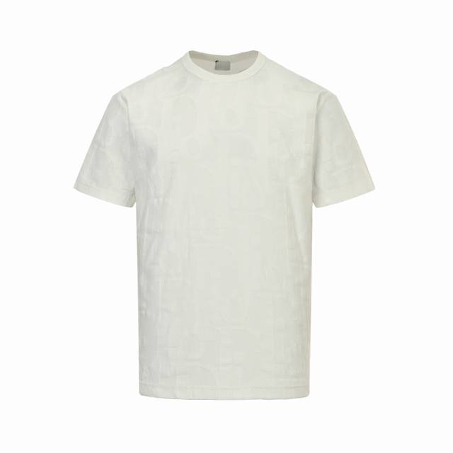 Dior 25Ss All-over monogram jacquard short sleeves Dior's new T-shirt is a new p