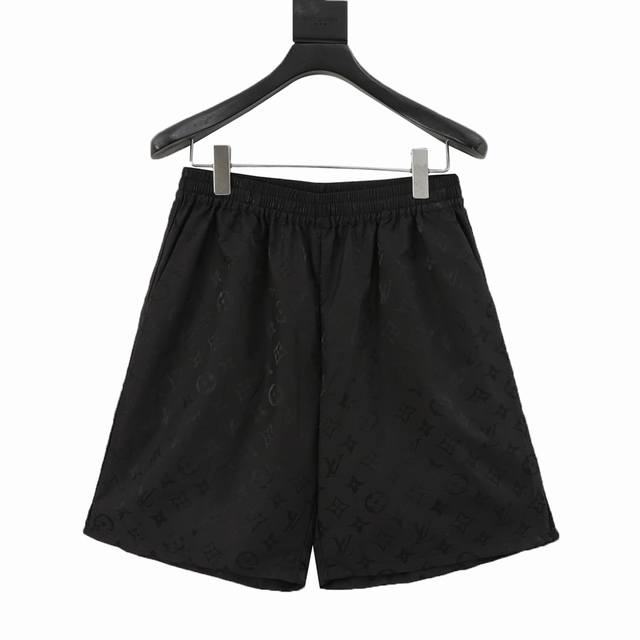 Louis Vuitton Monogram jacquard suit shorts Men's fashionable and casual summer