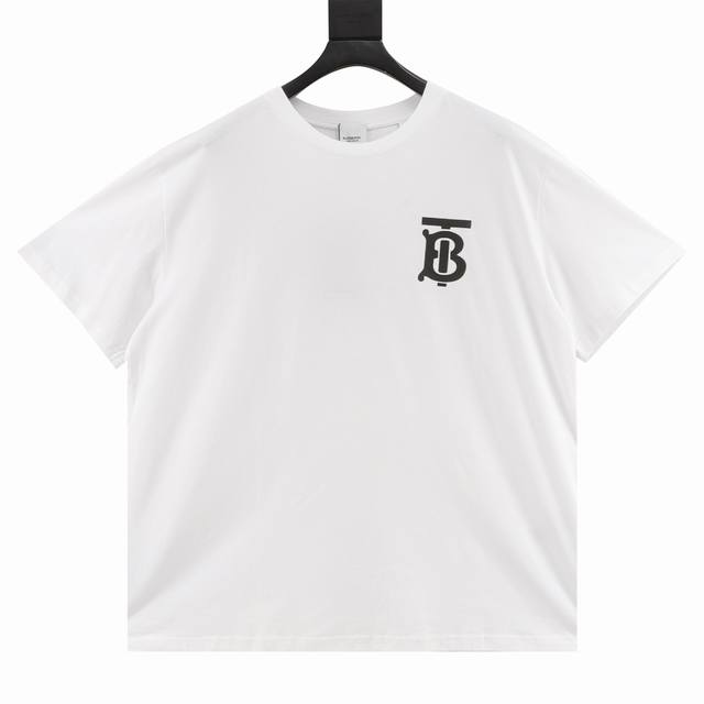 Burberry chest Tb laminated short sleeves Made of specific heavy 16S fine cotton