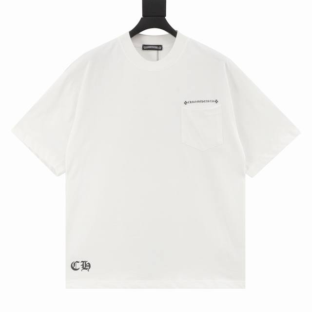 Chrome Hearts 25Ss striped cross short-sleeved T-shirt A must-have for everyday