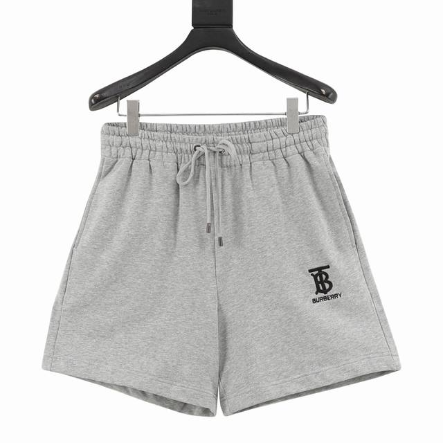 Burberry Tb embroidered terry shorts The fabric is original and custom-made, whi