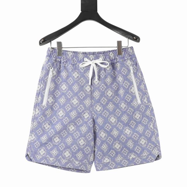 Louis Vuitton full print monogram zipper shorts Original purchase, first time pa
