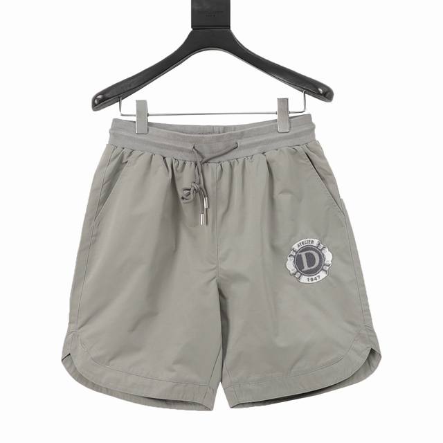 Dior embroidered letter woven shorts The fabric is made of 3 custom woven fabric
