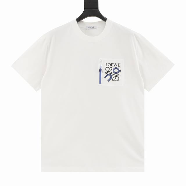 Loewe 25Ss Loewe joint pocket print short sleeves The Loewe joint outdoor pocket