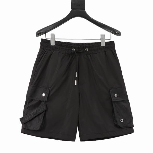 Louis Vuitton workwear pocket full print monogram shorts original mold. Customiz