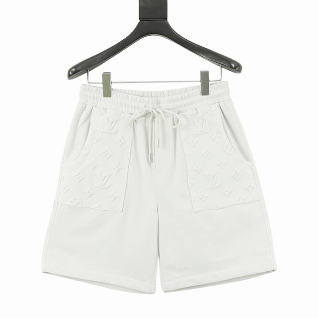 Louis Vuitton Monogram Printed Pockets Monogram Shorts Monogram deconstructs the