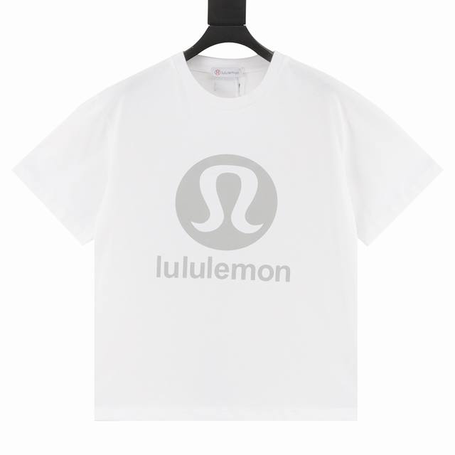 Lululemon limited edition short-sleeved T-shirt with letter logo The fabric is m