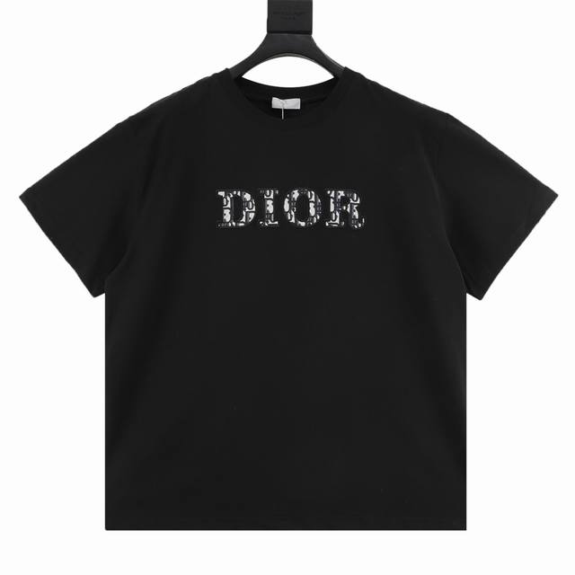 Dior Dior monogram short-sleeved T-shirt Simple yet refined Os short T-shirt. Ob