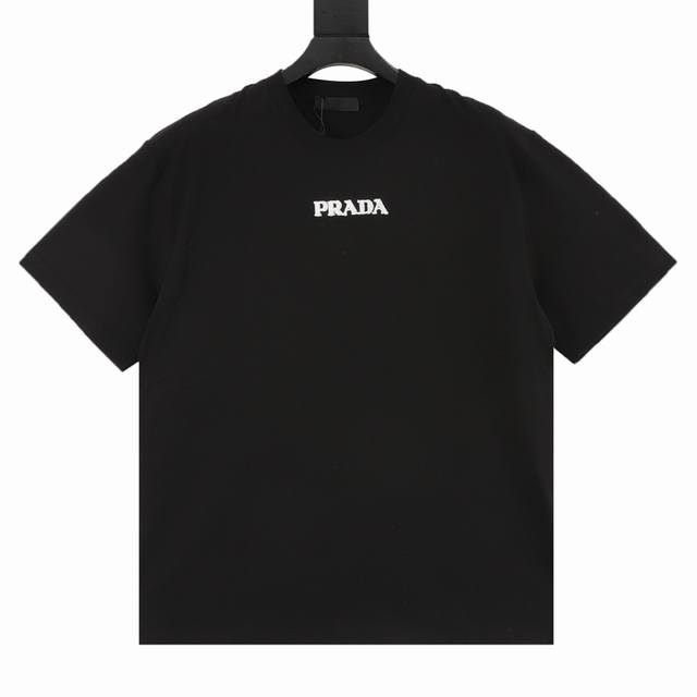 Prada 3D toothbrush embroidered short sleeves Size: S-Xl