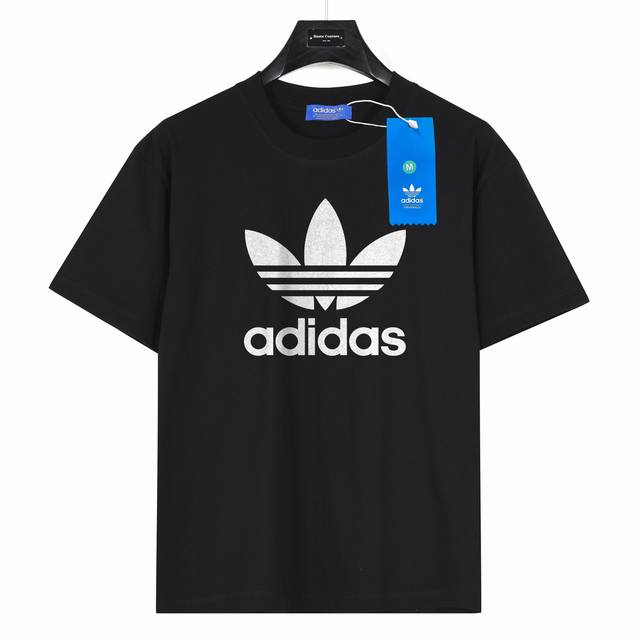 Adidas Adidas classic clover model number: Ad03 Black 240g heavyweight small dro